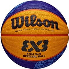 Korvpall Competition 3x3 Wilson Fiba Paris 2024, 6 suurus цена и информация | Баскетбольные мячи | kaup24.ee