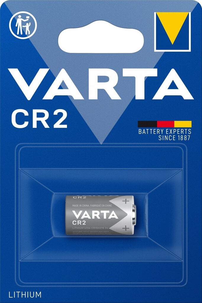 Patareid Varta CR2 10 tk hind ja info | Patareid | kaup24.ee