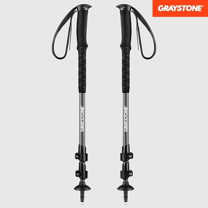 Suusakepid Graystone G2 Gray 61-135 cm hind ja info | Käimiskepid | kaup24.ee