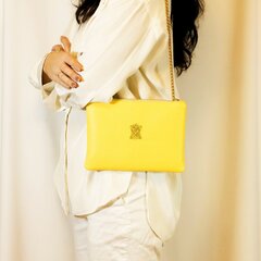 Женская сумка ручной работы Kristicija Leather Goods, жёлтая цена и информация | Женские сумки | kaup24.ee