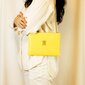 Crossbody kott naistele Kristicija Leather Goods, kollane цена и информация | Naiste käekotid | kaup24.ee