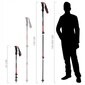 Nordic walking kepid Rapeks 61-135 cm цена и информация | Käimiskepid | kaup24.ee