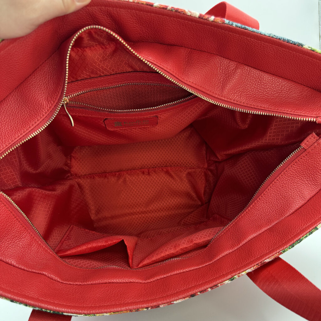 Ostukott naistele Kristicija Leather Goods, punane цена и информация | Poekotid | kaup24.ee