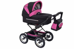 Jalutuskäru Fanari Baby Fashion 2in1, must hind ja info | Vankrid, jalutuskärud | kaup24.ee