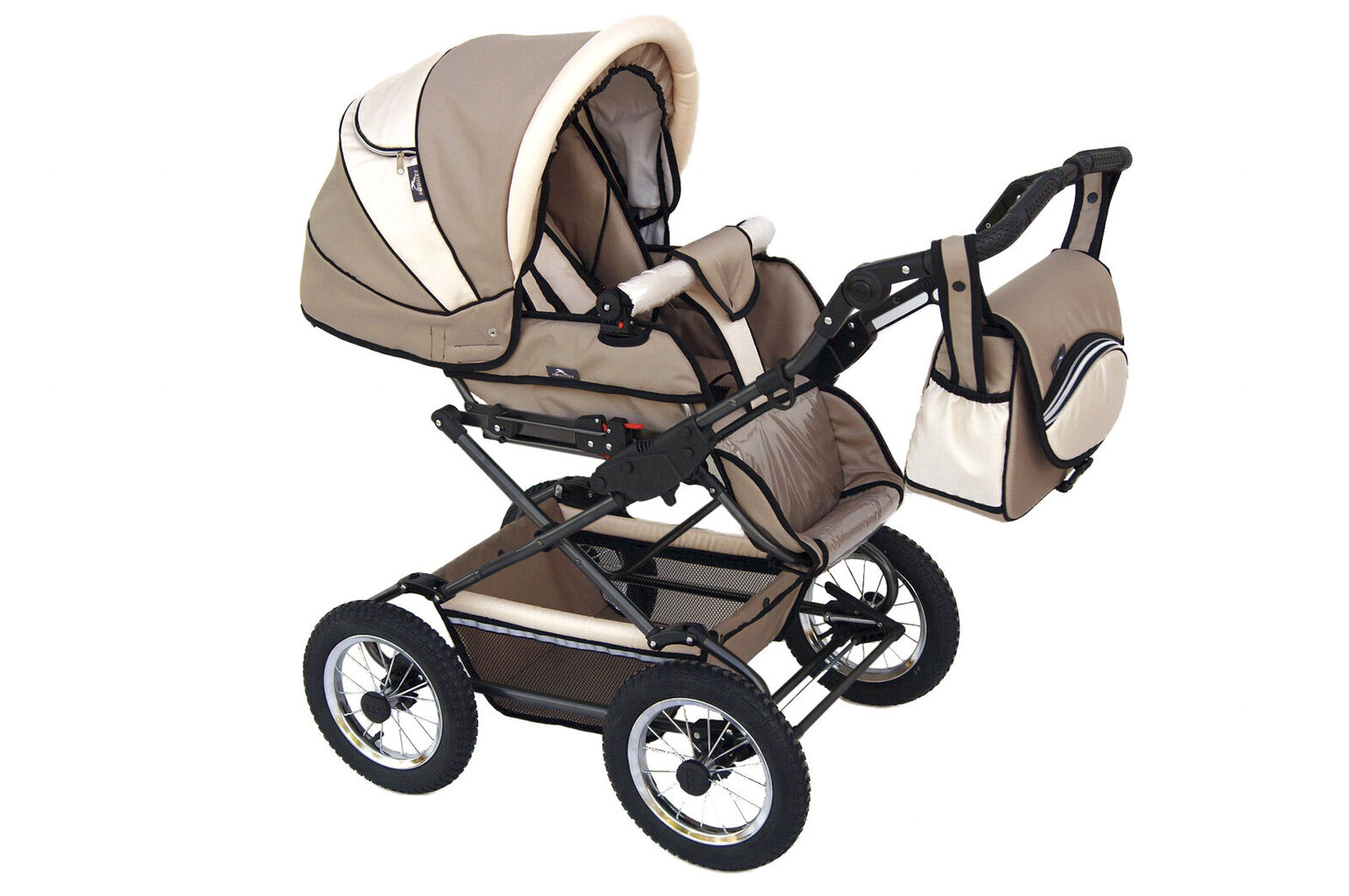 Jalutuskäru Fanari Baby Fashion 3in1, beež hind ja info | Vankrid, jalutuskärud | kaup24.ee