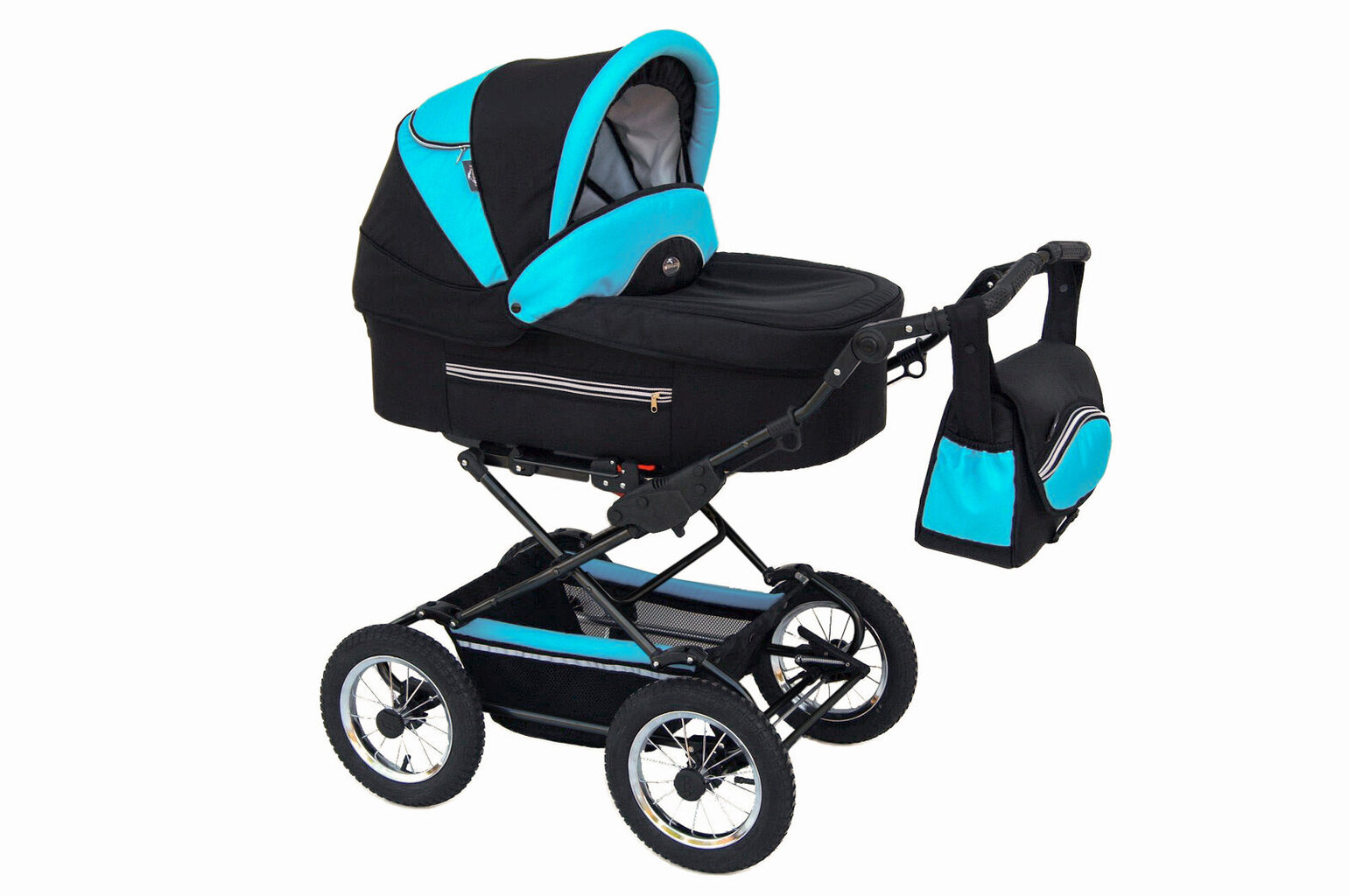 Jalutuskäru Fanari Baby Fashion 3in1, Black hind ja info | Vankrid, jalutuskärud | kaup24.ee