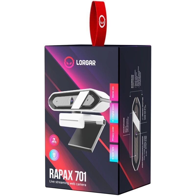 Lorgar Rapax 701 цена и информация | Arvuti (WEB) kaamerad | kaup24.ee