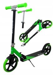 Tõukeratas Scooter LP255, roheline/must hind ja info | Tõukerattad | kaup24.ee