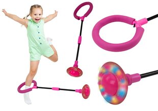 Светящаяся скакалка для ног, розовая цена и информация | Развивающие игрушки и игры | kaup24.ee