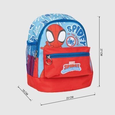 Seljakott lastele Marvel Spiderman, punane/sinine hind ja info | Koolikotid, sussikotid | kaup24.ee