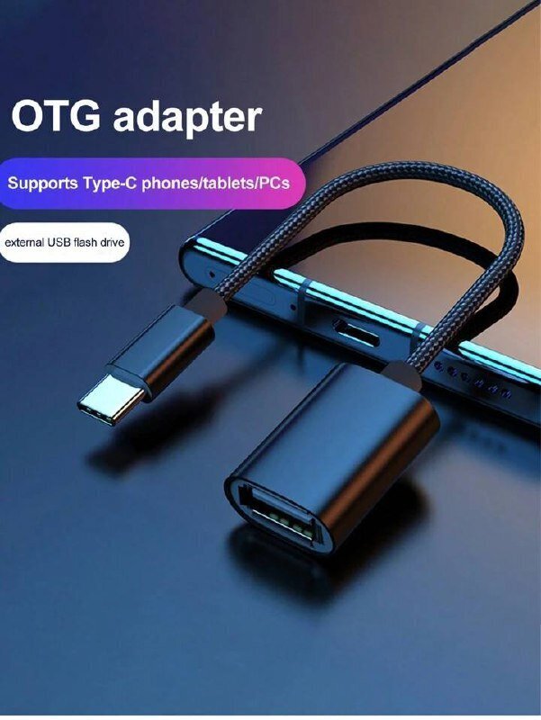 USB OTG - Type-C adapter, Electronics LV-551, 1 tk цена и информация | Kaablid ja juhtmed | kaup24.ee