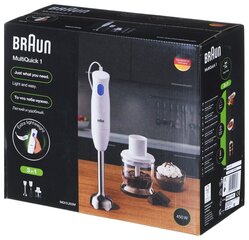 Braun MQ10202MWH цена и информация | Блендеры, измельчители | kaup24.ee