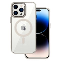 Магнитный чехол Tel Protect для iPhone 15 Titanium, прозрачный цена и информация | Чехлы для телефонов | kaup24.ee