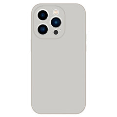 Чехол Tel Protect Silicone Premium для iPhone 15, титановый цена и информация | Чехлы для телефонов | kaup24.ee