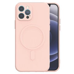 Силиконовый чехол TEL PROTECT MagSilicone для iPhone 13, светло-розовый цена и информация | Чехлы для телефонов | kaup24.ee