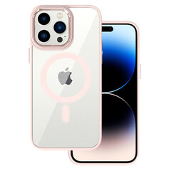 Магнитный прозрачный чехол Tel Protect для iPhone 11, розовый цена и информация | Чехлы для телефонов | kaup24.ee