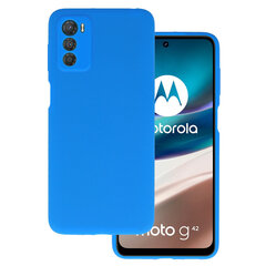 Силиконовый чехол Lite для Motorola Moto G42, синий цена и информация | Чехлы для телефонов | kaup24.ee
