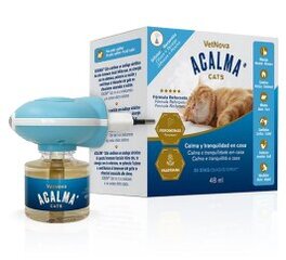 Vet-Acalma Cats Refill (48ml) + Diffuser 48ml цена и информация | Средства по уходу за животными | kaup24.ee