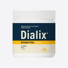 Vet-Dialix Oxalate Plus Chew N30 (oksalaatkivide profülaktika) цена и информация | Пищевые добавки и анти-паразитные товары | kaup24.ee