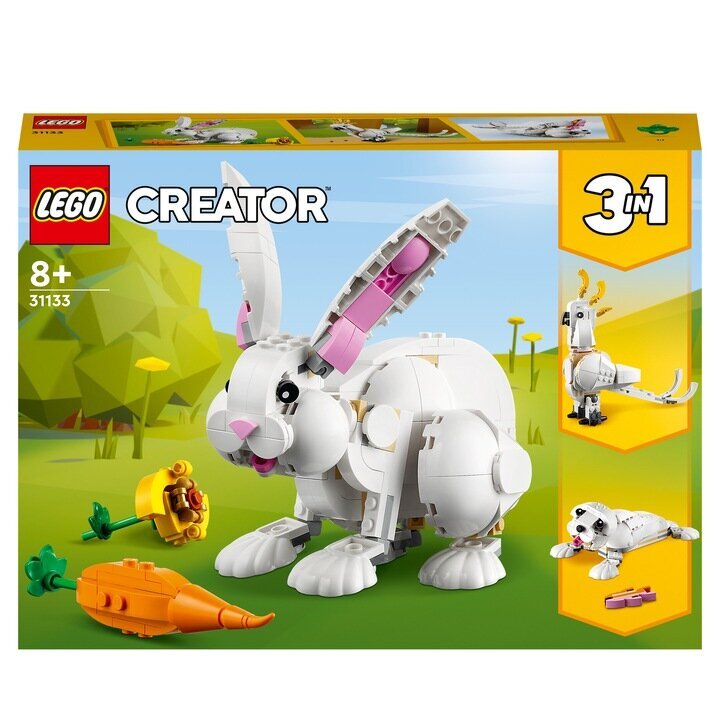 Lego® Creator 3in1 valge jänes hind ja info | Klotsid ja konstruktorid | kaup24.ee