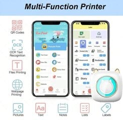 Miniatuurne tasku termoprinter Electronics LV-645, 1 tk цена и информация | Принтеры | kaup24.ee