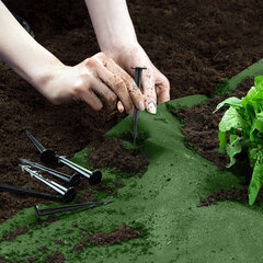 Agrotekstiil, roheline цена и информация | Садовые инструменты | kaup24.ee