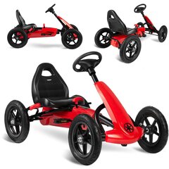 Lastepedaaliga gokart RK-592, punane цена и информация | Игрушки для мальчиков | kaup24.ee