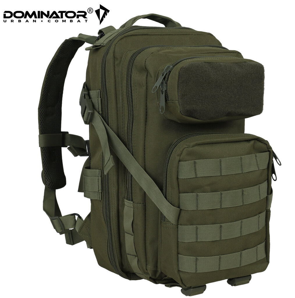 Meeste matkakott Dominator Urban Combat Velcro Oliiv hind ja info | Spordikotid, seljakotid | kaup24.ee