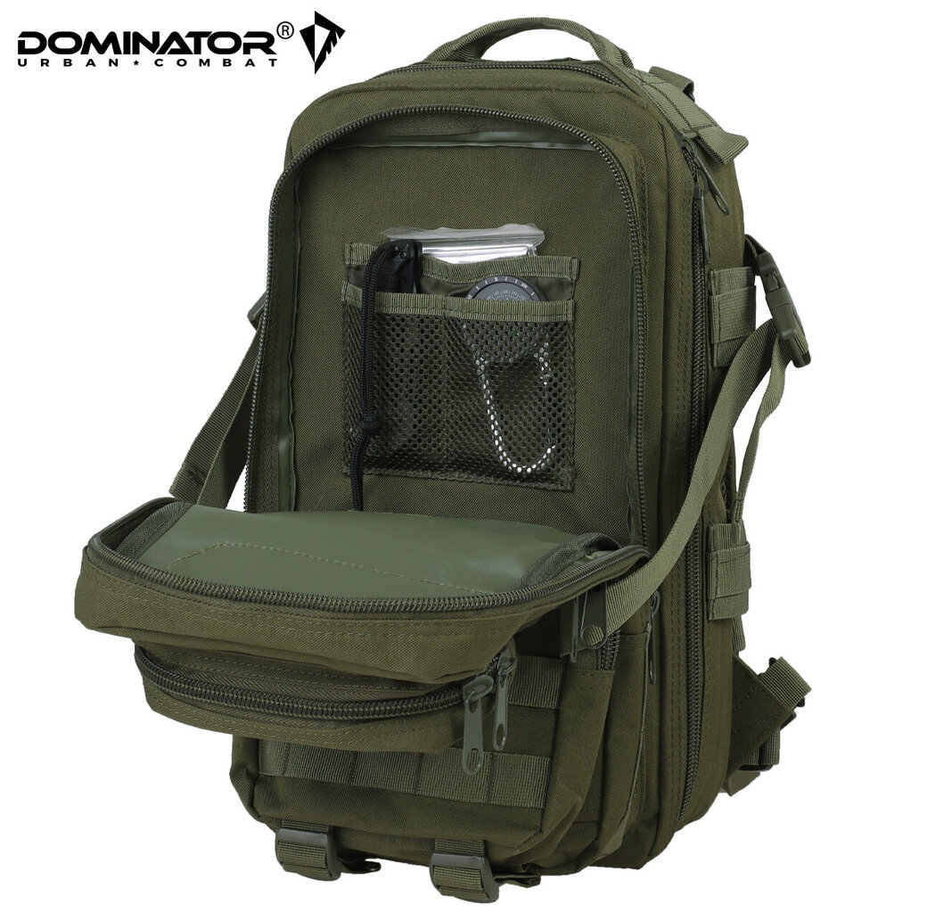 Meeste matkakott Dominator Urban Combat Velcro Oliiv hind ja info | Spordikotid, seljakotid | kaup24.ee