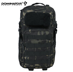 Meeste seljakott Dominator Urban Combat Velcro Must Multica цена и информация | Рюкзаки и сумки | kaup24.ee