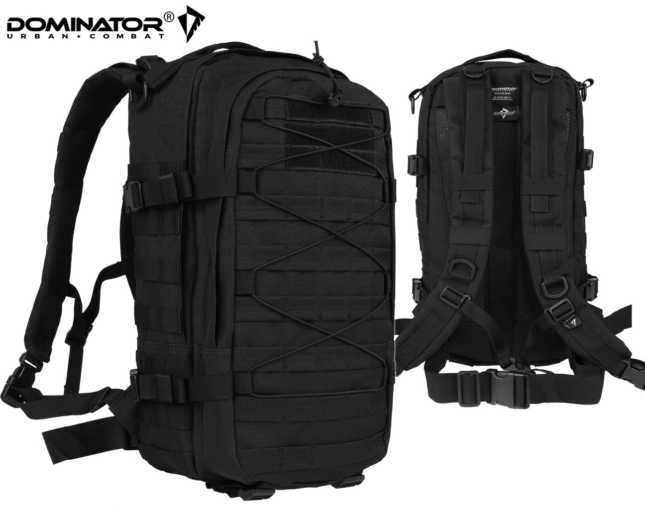 Meeste matkakott Dominator Urban Combat EDC, must hind ja info | Spordikotid, seljakotid | kaup24.ee