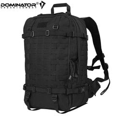 Meeste matkakott Dominator Urban Combat Defender Laser Cut, must цена и информация | Рюкзаки и сумки | kaup24.ee