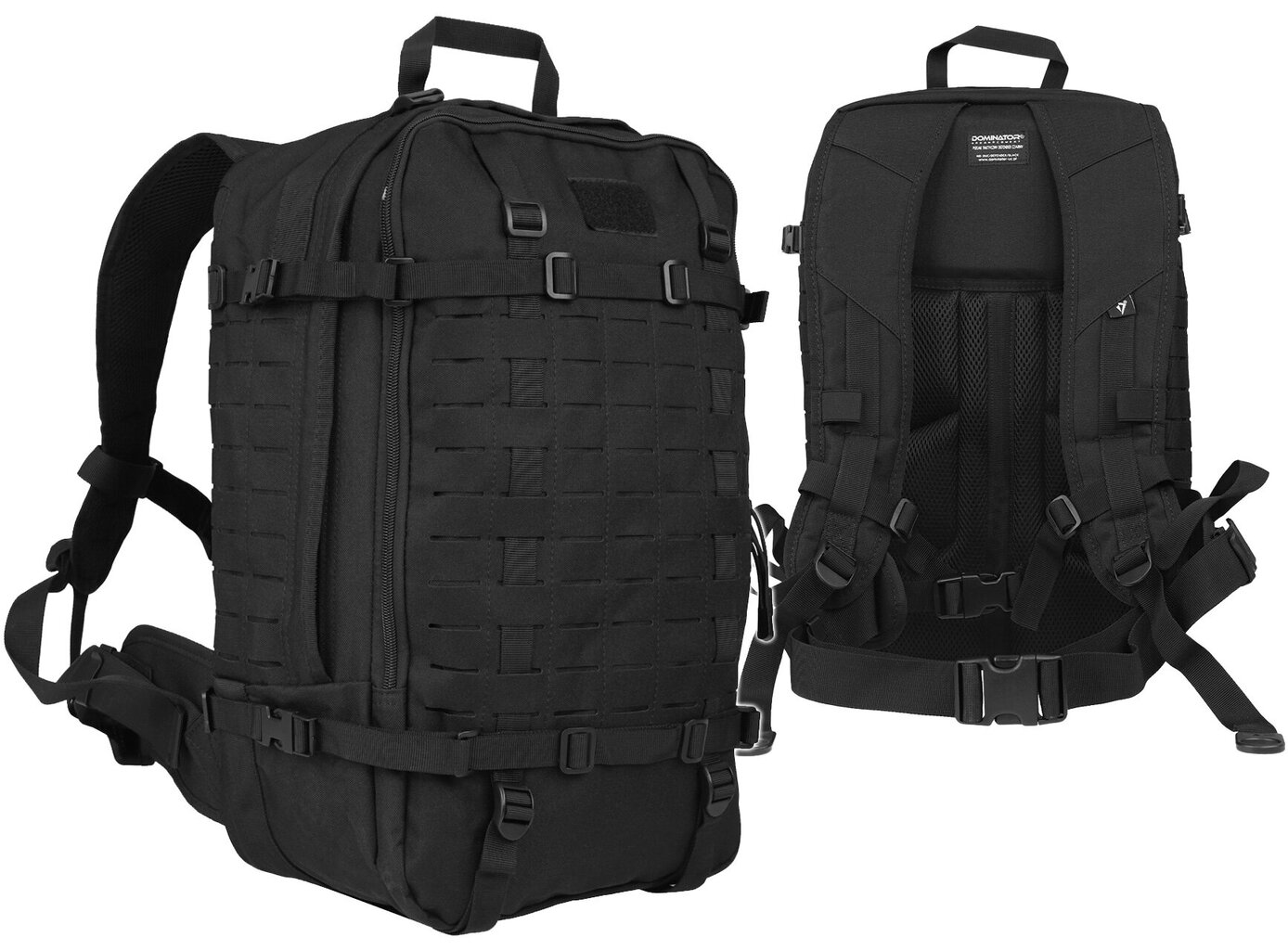 Meeste matkakott Dominator Urban Combat Defender Laser Cut, must hind ja info | Spordikotid, seljakotid | kaup24.ee