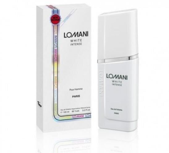 Tualettvesi Lomani White Intense meestele, 100 ml hind ja info | Meeste parfüümid | kaup24.ee