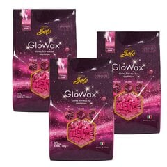 Kuum kilevaha ItalWax GloWax Cherry Pink, 3x400g цена и информация | Средства для депиляции | kaup24.ee