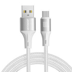 Cable Light-Speed USB to USB-C SA25-AC6 | 100W | 2m (white) цена и информация | Кабели для телефонов | kaup24.ee