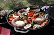 "BRIZOLL" kaas - malmist grillpann 40 cm läbimõõduga цена и информация | Pannid | kaup24.ee