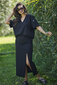 Ülikond naistele Naminou, must hind ja info | Naiste kostüümid | kaup24.ee