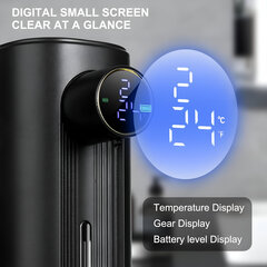 Автоматический дозатор гелевого мыла с зарядкой от USB LIVMAN MYX-W5 цена и информация | Аксессуары для ванной комнаты | kaup24.ee