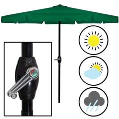 Садовый зонт Springos GU0031 400 CM цена и информация | Зонты, маркизы, стойки | kaup24.ee