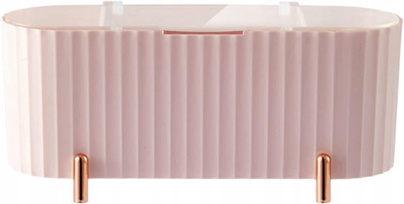 Kosmeetika- ja meigitarvikute karp Korbi F26, roosa, 1 tk цена и информация | Meigikotid, lauapeeglid | kaup24.ee