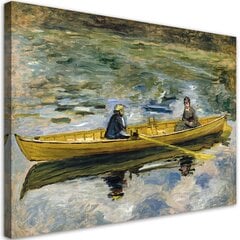 Seinapilt Pierre Auguste Renoir, Claude Monet koos Mme Henriotiga hind ja info | Seinapildid | kaup24.ee