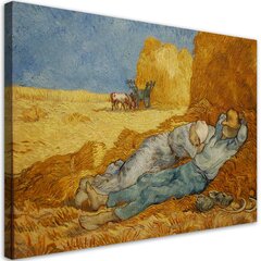 Seinapilt Vincent Van Gogh, siesta цена и информация | Картины, живопись | kaup24.ee