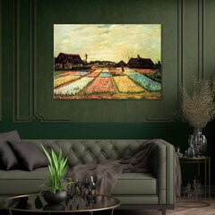 Seinapilt Vincent Van Gogh, lilleväljad цена и информация | Картины, живопись | kaup24.ee