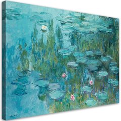 Seinapilt Claude Monet, vesiliiliad цена и информация | Картины, живопись | kaup24.ee