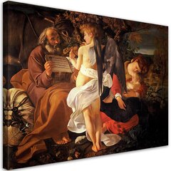 Seinapilt Caravaggio, puhake teel Egiptusesse цена и информация | Картины, живопись | kaup24.ee