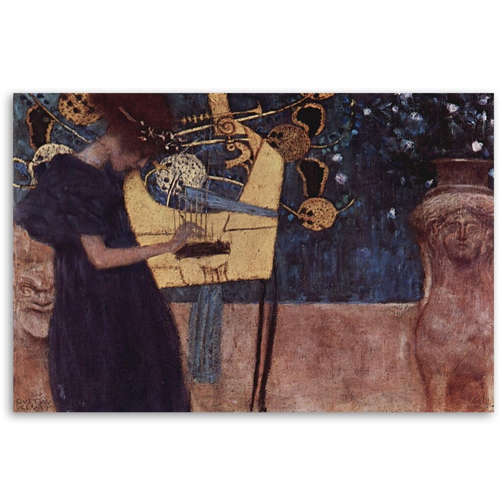 Seinapilt Gustav Klimt, muusika цена и информация | Seinapildid | kaup24.ee