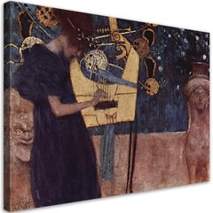 Seinapilt Gustav Klimt, muusika hind ja info | Seinapildid | kaup24.ee