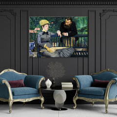 Seinapilt Edouard Manet, talveaia цена и информация | Картины, живопись | kaup24.ee