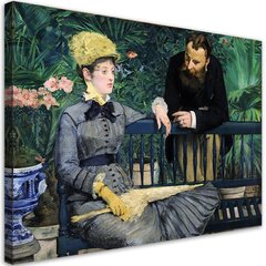 Seinapilt Edouard Manet, talveaia цена и информация | Картины, живопись | kaup24.ee